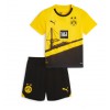 Borussia Dortmund Hjemmedraktsett Barn 2023-24 Kortermet (+ korte bukser)